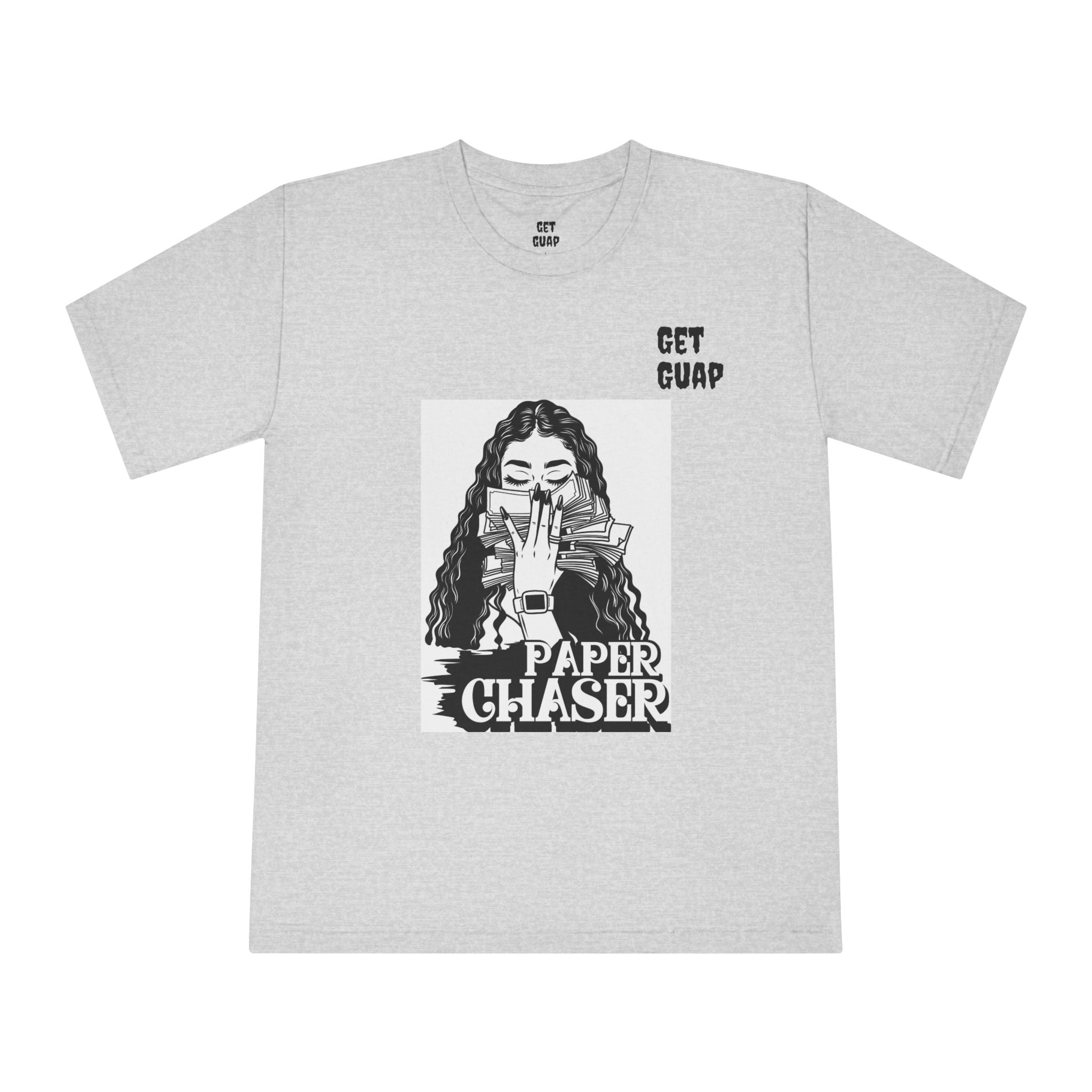 Unisex Classic Crewneck T-Shirt - 'Get Guap' Motivational Tee; Casual Wear, Gift for Hustlers, Street Style, Everyday Comfort, Trendy [...]