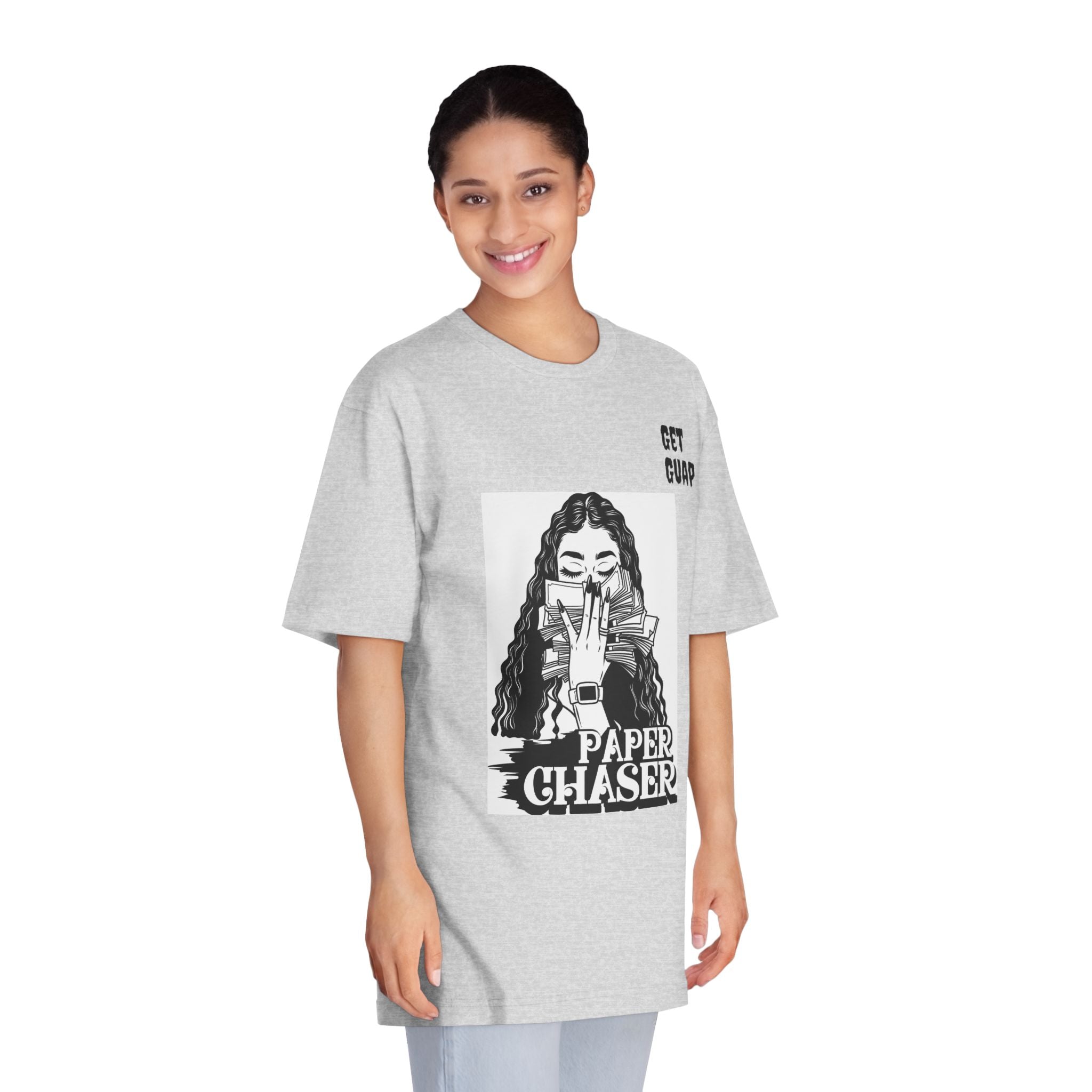 Unisex Classic Crewneck T-Shirt - 'Get Guap' Motivational Tee; Casual Wear, Gift for Hustlers, Street Style, Everyday Comfort, Trendy [...]