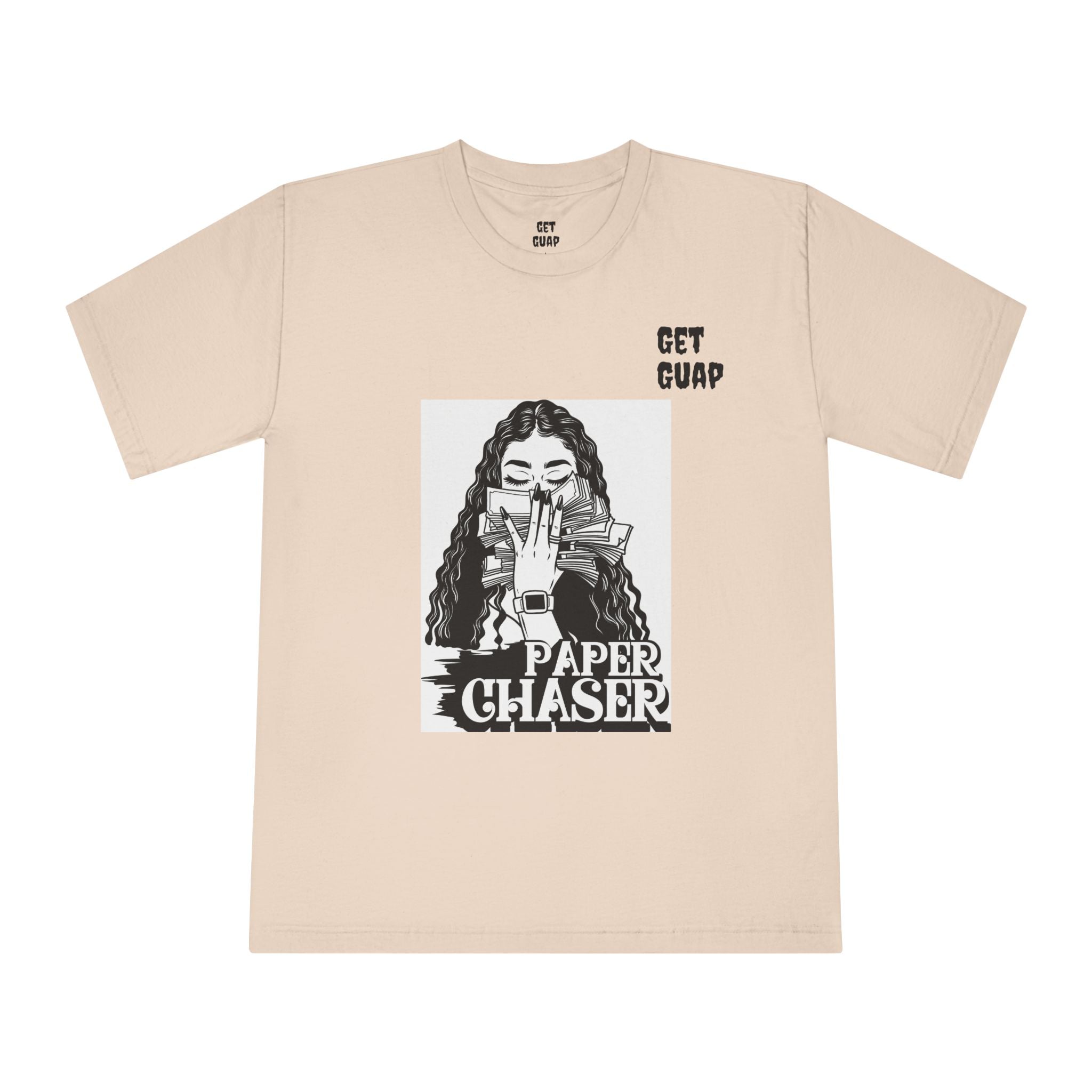 Unisex Classic Crewneck T-Shirt - 'Get Guap' Motivational Tee; Casual Wear, Gift for Hustlers, Street Style, Everyday Comfort, Trendy [...]